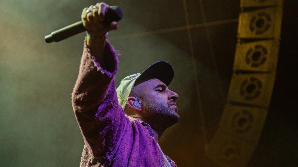 Nil Moliner en un concierto de la gira Lugar Paraíso.