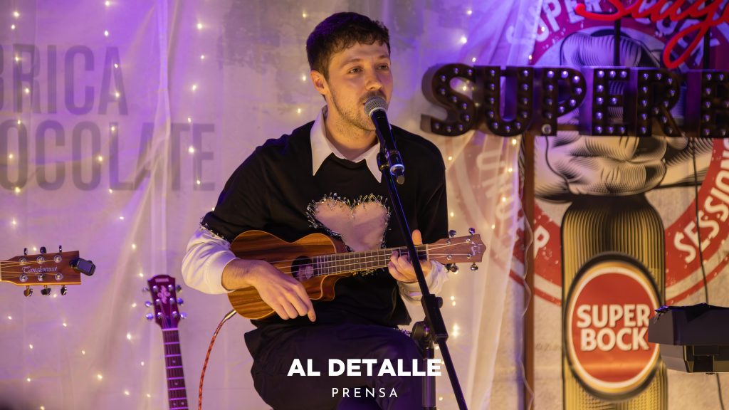 David Rees en su concierto en Vigo