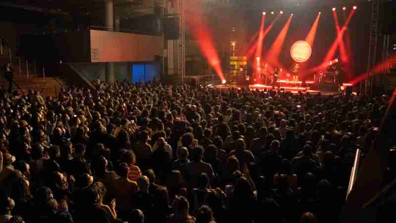 Público en un concierto.