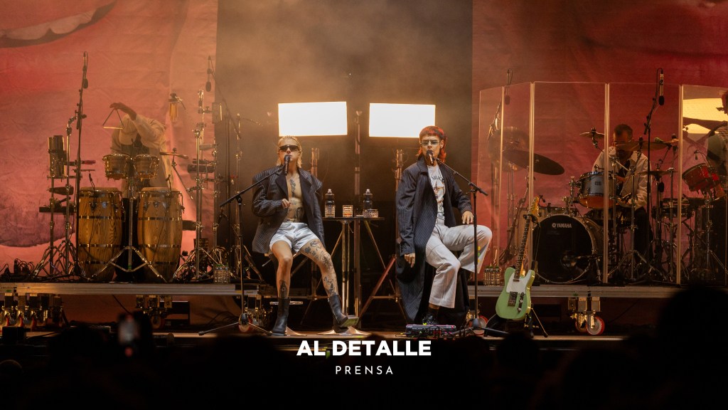 Ca7riel y Paco Amoroso en el festival PortAmérica