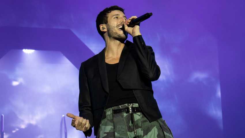 Sebastián Yatra en un concierto.