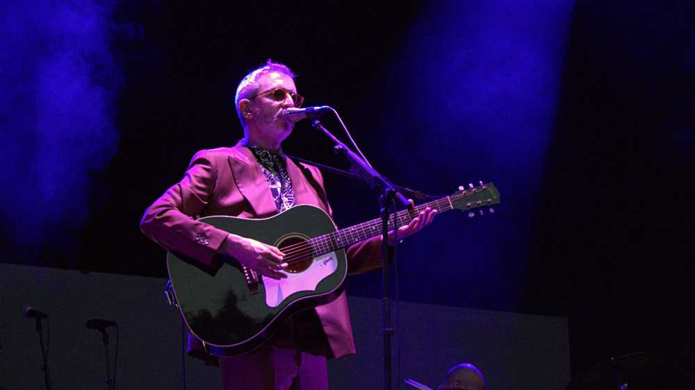 Xoel López en un concierto.