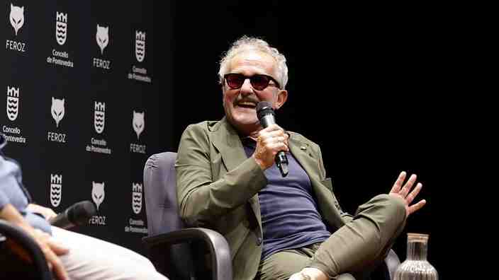 Antonio Durán 'Morris' ofreció un coloquio en Pontevedra tras desvelarse que será uno de los presentadores de la gala de los Premios Feroz 2026.