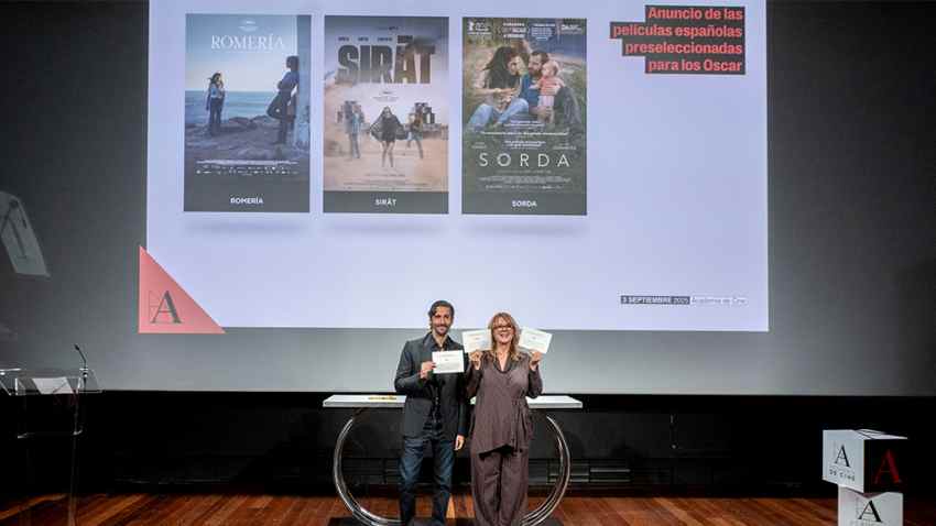 Emma Suárez y Juan Diego Botto desvelaron las películas españolas preseleccionadas para los Oscar.