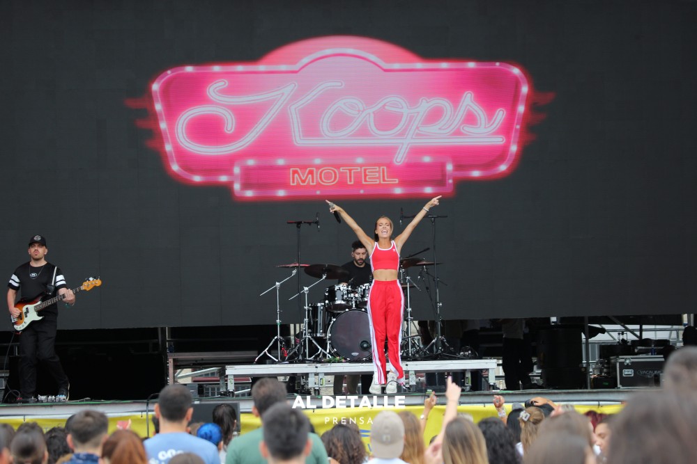 Paula Koops en el Galicia Fest.
