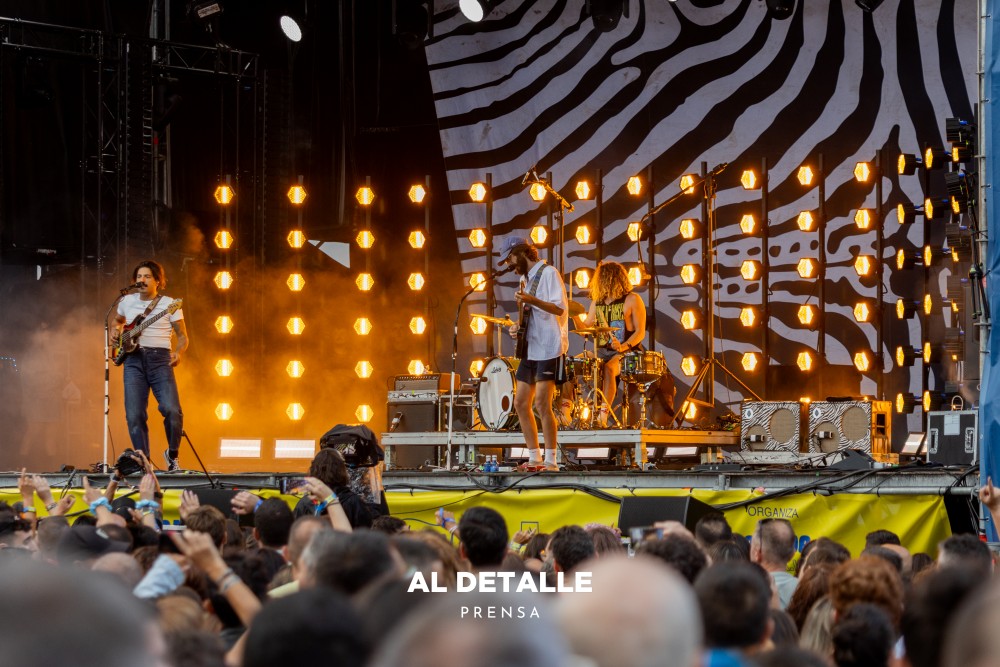 Sexy Zebras en el Galicia Fest.