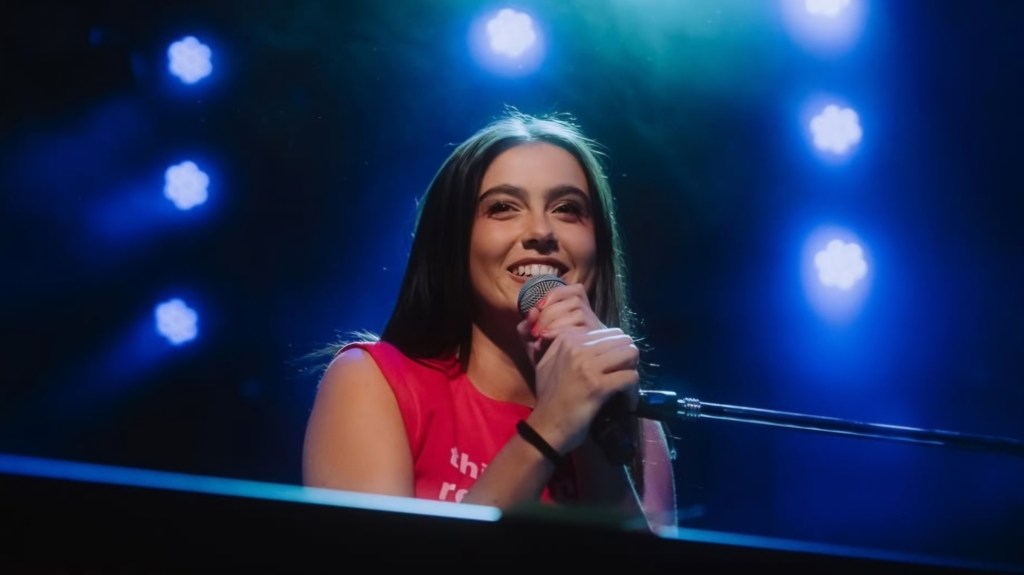 Chiara Oliver en un concierto