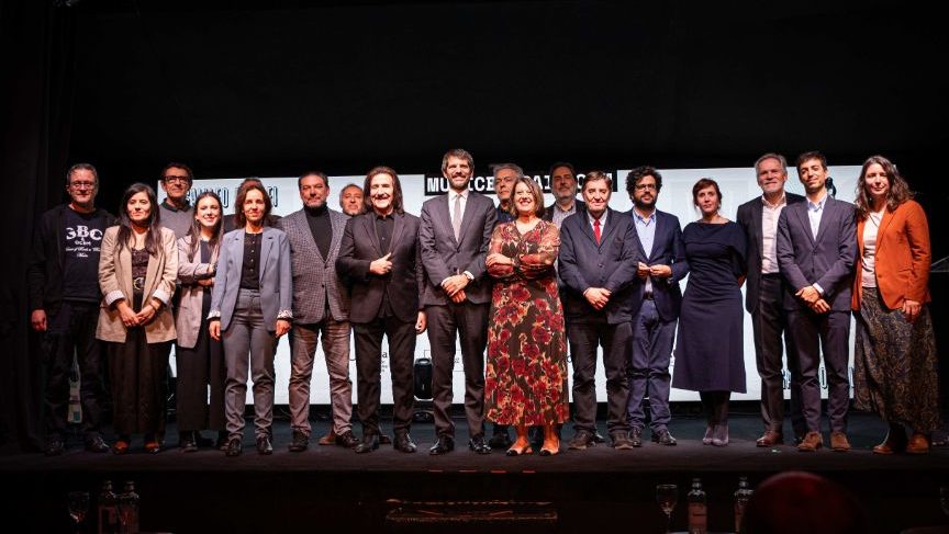 Presentación en Madrid de la iniciativa 'Music by Spain'.