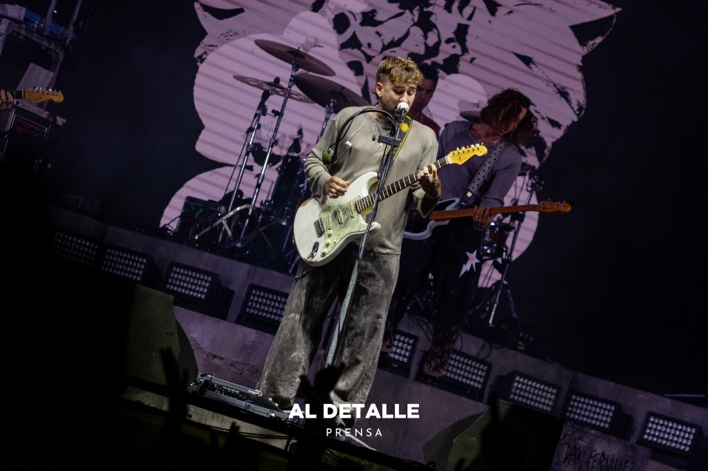 Dani Fernández en un concierto.