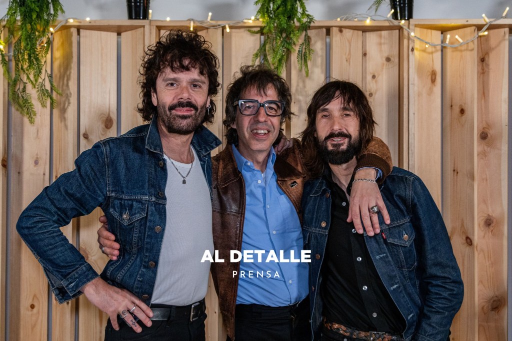 Jes Senra, Marc Ros y Axel Pi, integrantes de Sidonie.