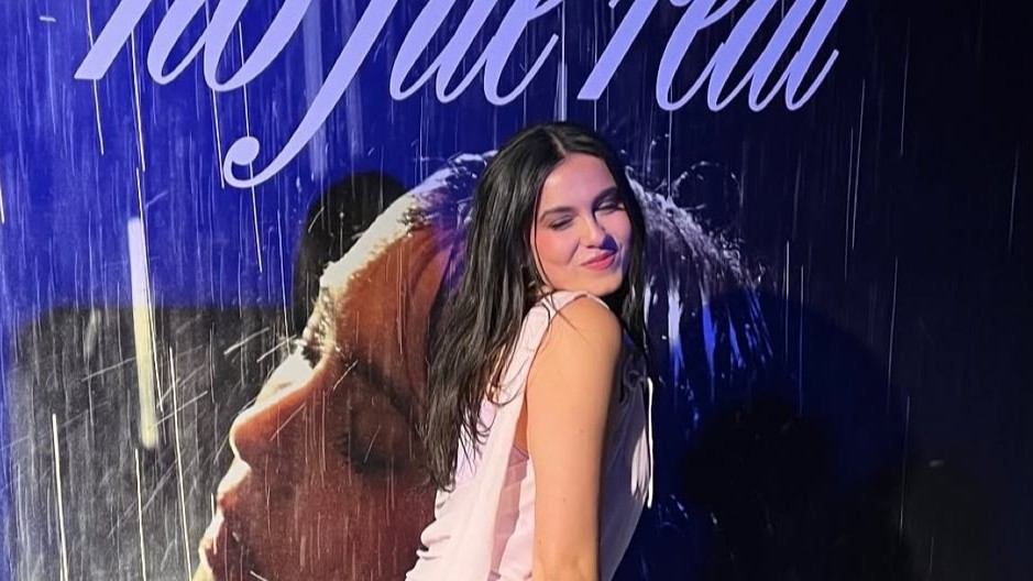 Chiara Oliver en el evento de presentación de su álbum debut 'No fue real'