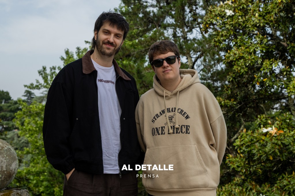 Antón Vigara y Andrés Ferreiro, la mitad del grupo Querido