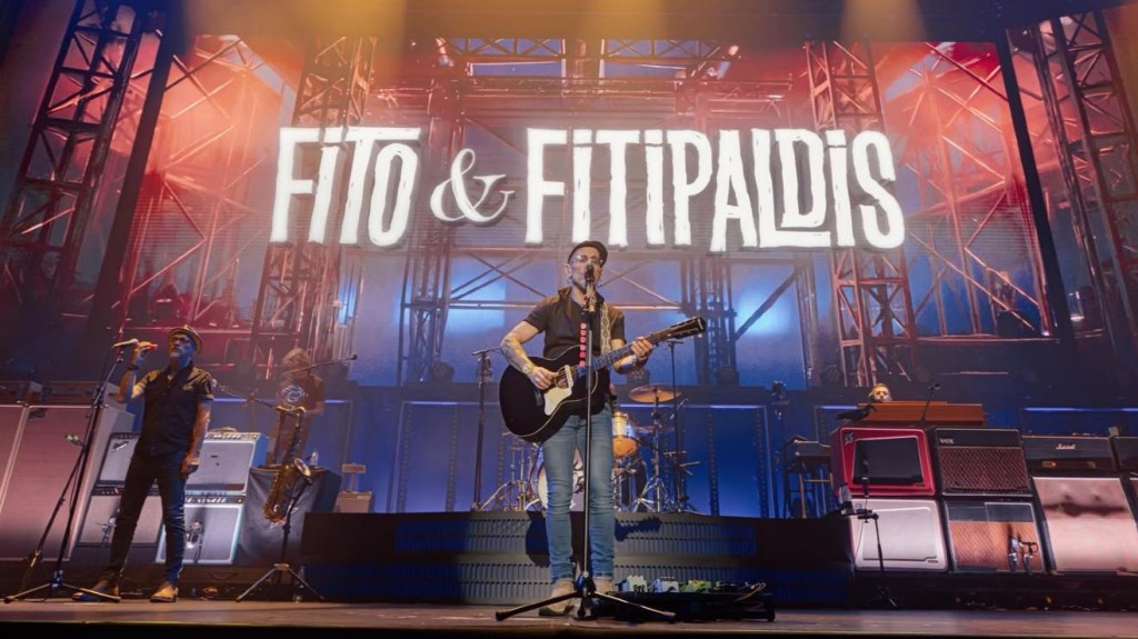 Fito y Fitipaldis en un concierto.