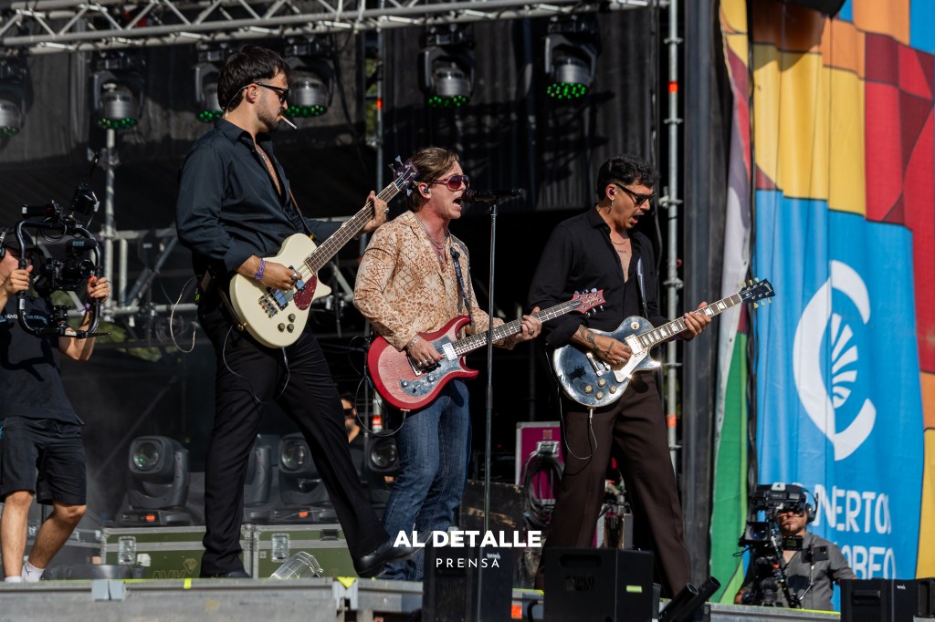 Walls en el festival Bigsound de Pontevedra.