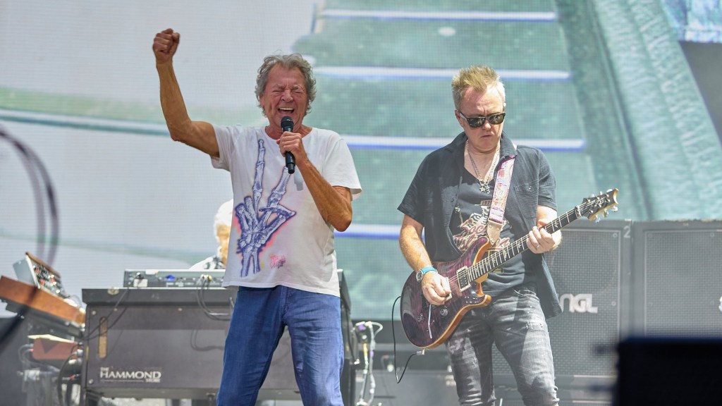 Deep Purple en el auditorio de Castrelos.