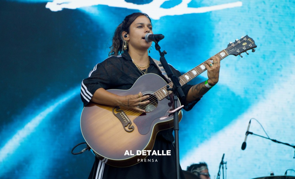 Yoly Saa en el festival Río Verbena.
