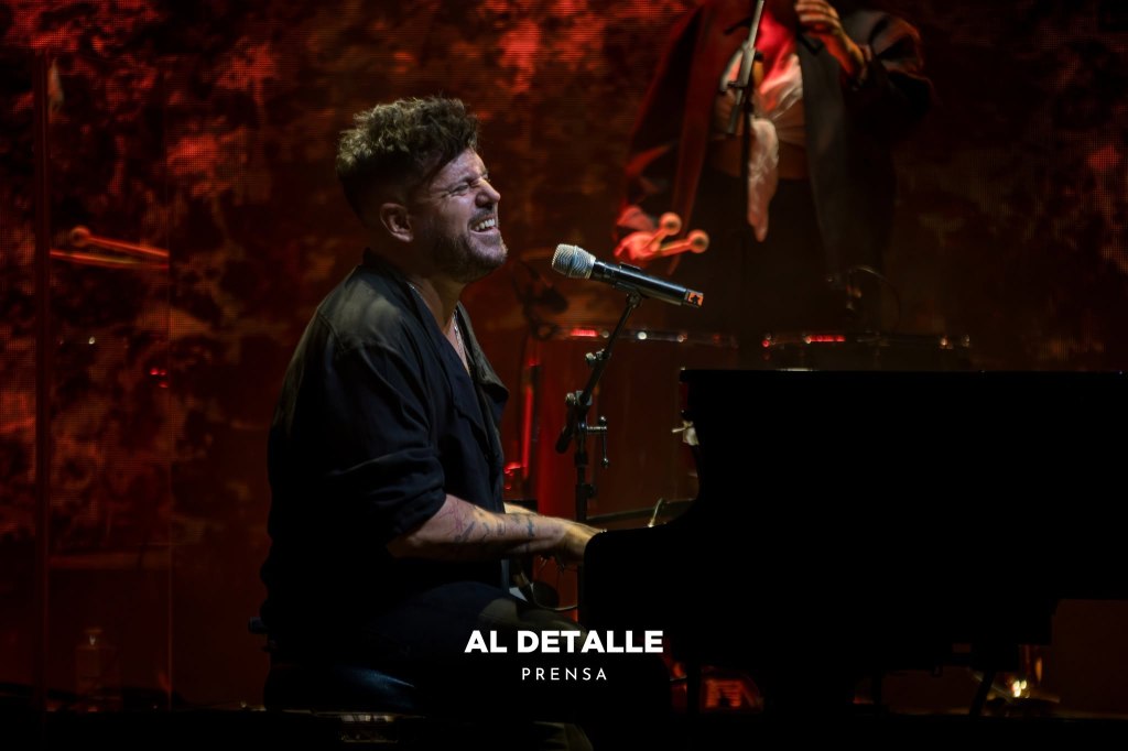Pablo López en un concierto de la gira de este año.