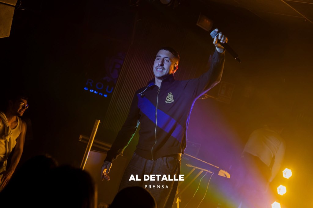 Enol en un concierto.