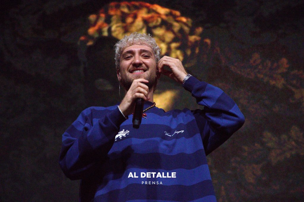 Lucho RK en un concierto.