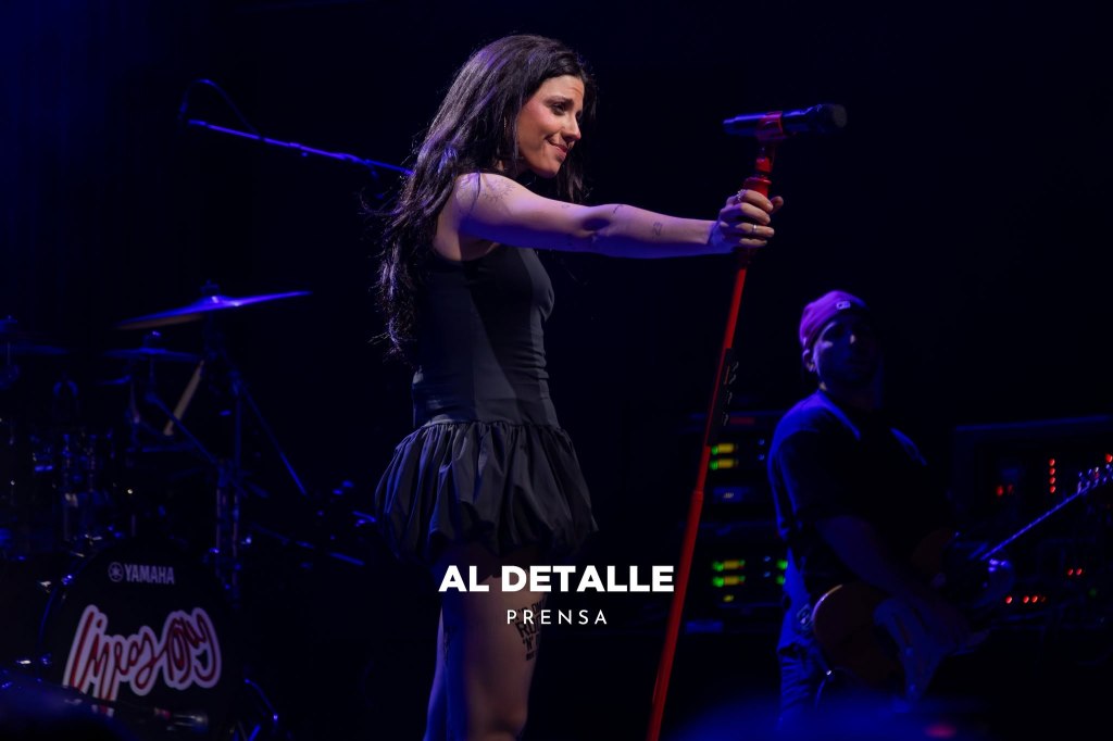 Miriam Rodríguez en un concierto.